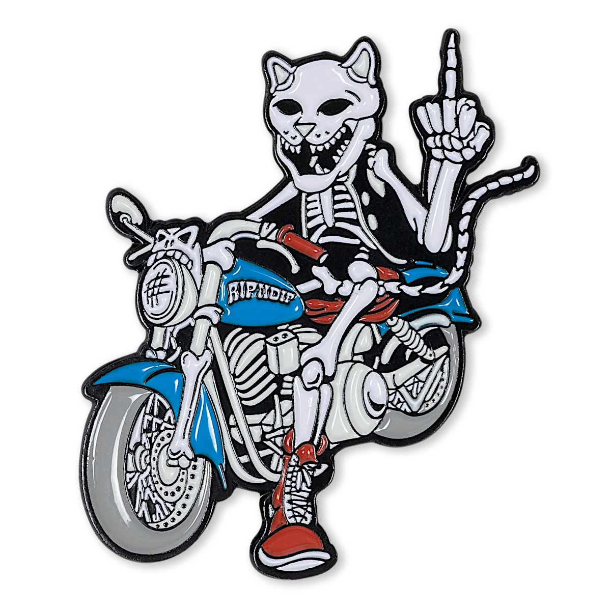 Phoenix Enamel Pin (Black)