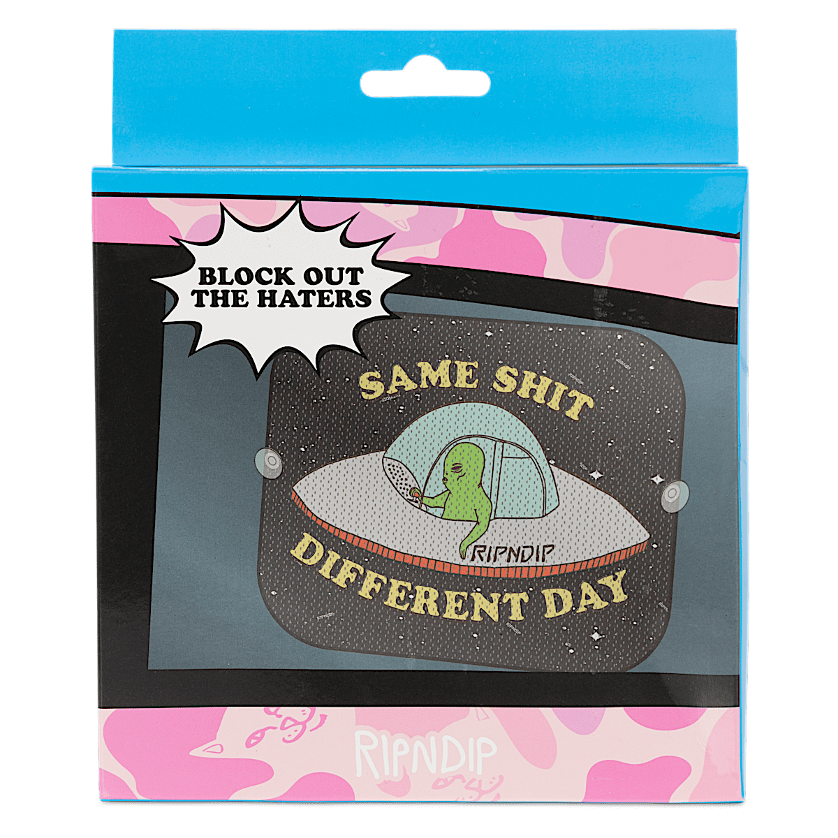 Same Shit Different Day Window Shade (Black)