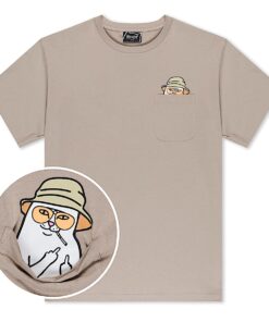 Nermal S Thompson Pocket Tee (Tan)