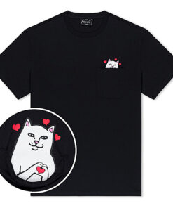 Nermal Loves Pocket Tee (Black)