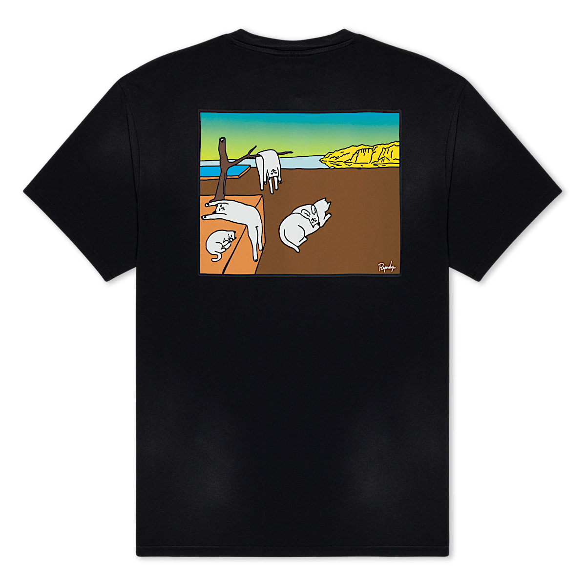 Nermali Tee (Black Vintage Wash)