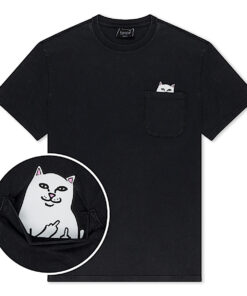 Lord Nermal Pocket tee (Black Mineral Wash)
