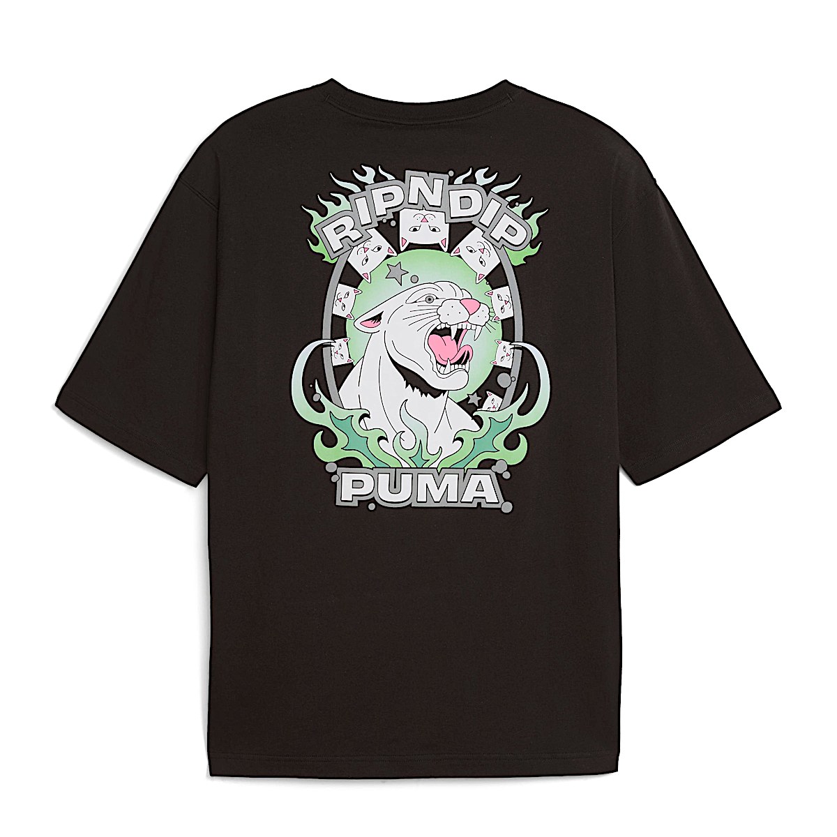PUMA X RIPNDIP Boxy Graphic Tee (Puma Black)