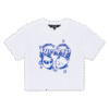 Kali Cropped Baby Tee (White)