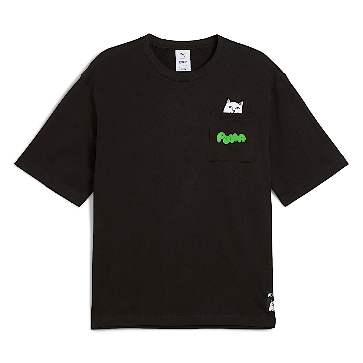 PUMA x RIPNDIP Lord Nermal Pocket Tee (Black)