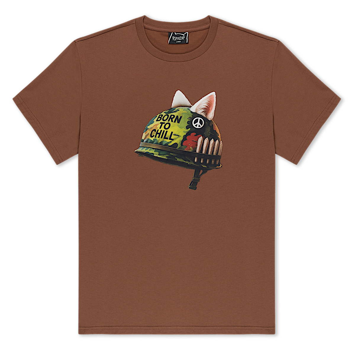 Born To Chill Tee (Brown)