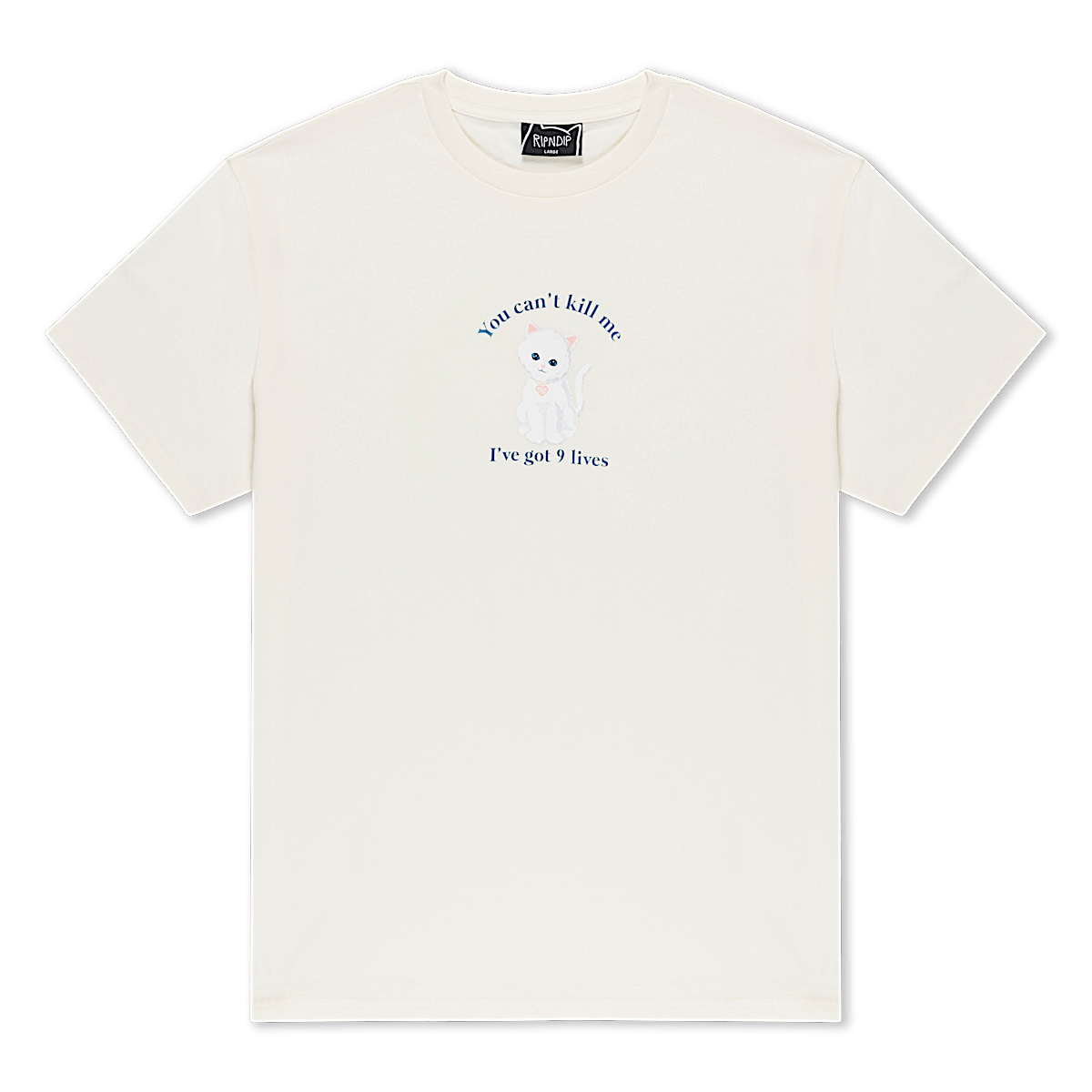 9 Lives Tee (Bone)