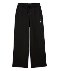 PUMA X RIPNDIP Oversized Wide Sweatpants (Puma Black)