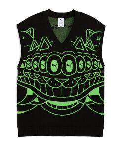 PUMA X RIPNDIP Knitted Vest (Puma Black)