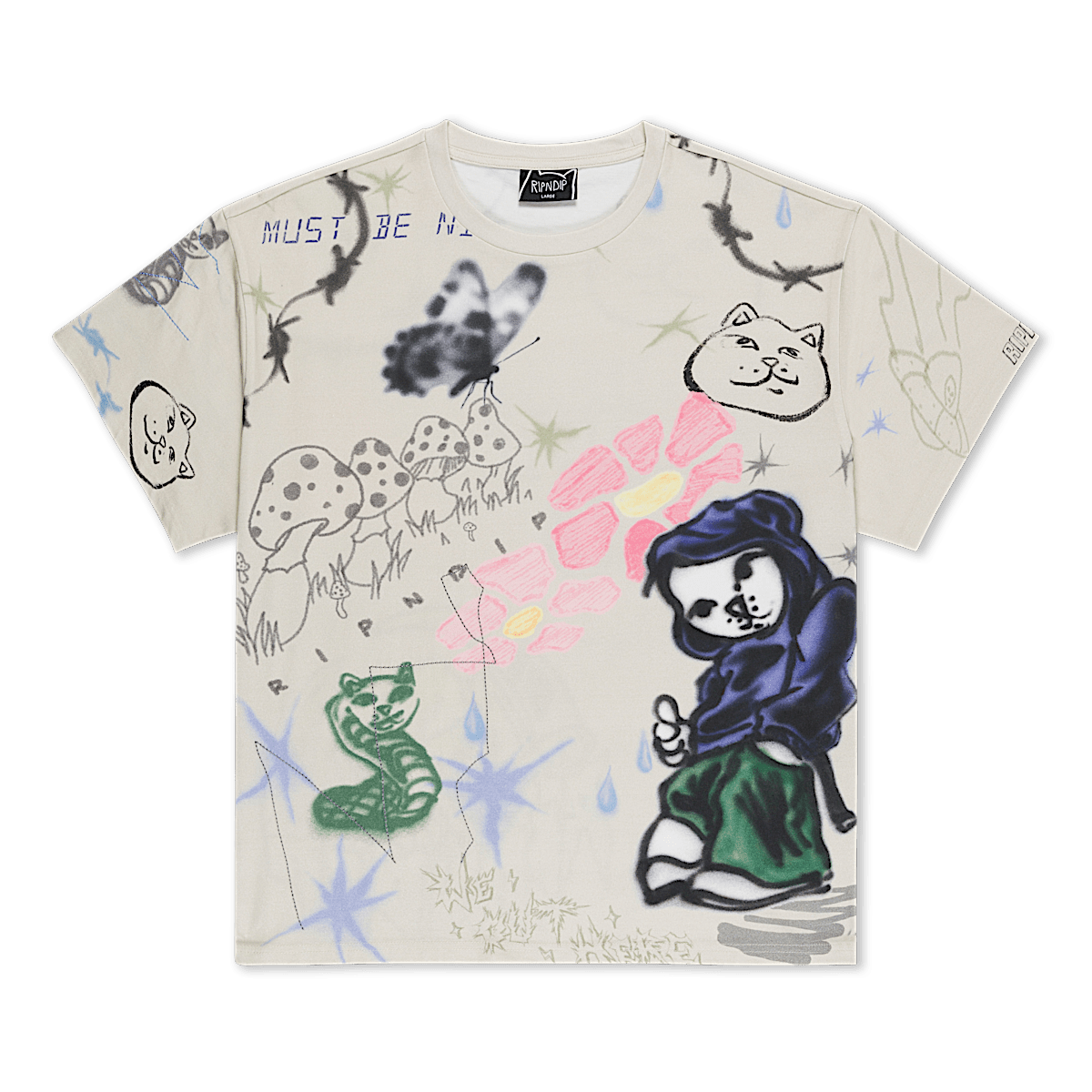 Goosebumps Tee (Bone)