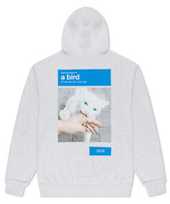A Bird Hoodie (Ash Heather)