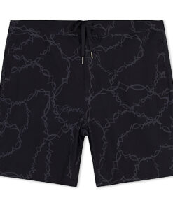 Wired Swim Shorts (Black)